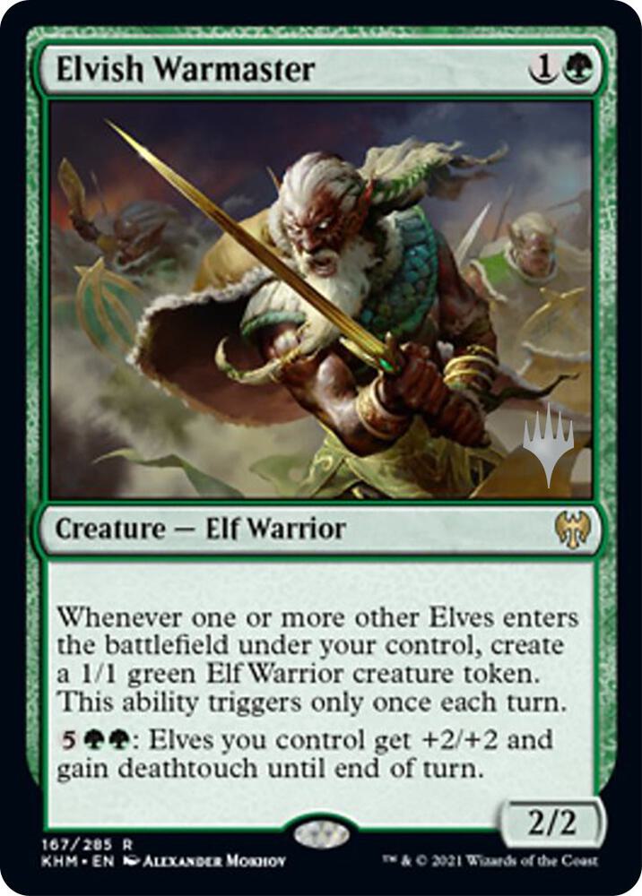 Elvish Warmaster card image
