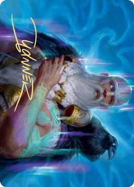 Alrund, God of the Cosmos Art Card (Gold-Stamped Signature) card image