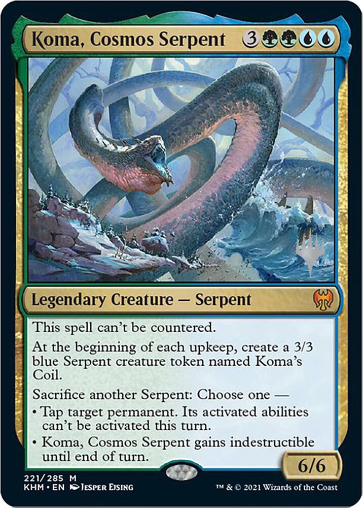 Koma, Cosmos Serpent card image