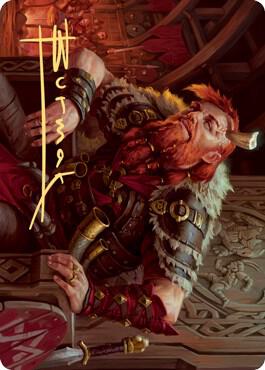 Arni Brokenbrow Art Card (Gold-Stamped Signature) card image