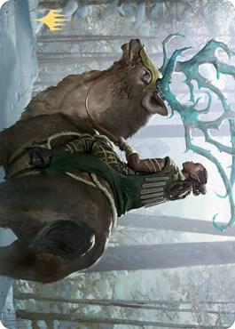Boreal Outrider Art Card (Gold-Stamped Signature) card image