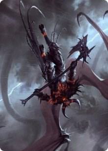 Burning-Rune Demon Art Card card image