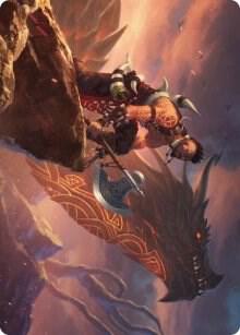 Dragonkin Berserker Art Card card image