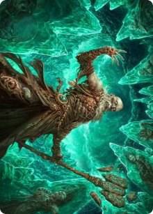 Draugr Necromancer Art Card card image