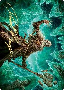 Draugr Necromancer Art Card (Gold-Stamped Signature) card image