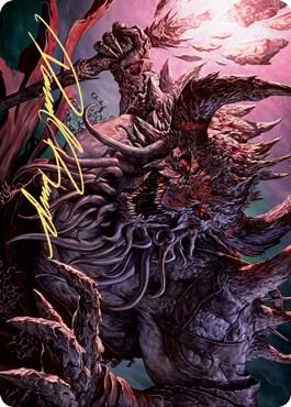 Dream Devourer Art Card (Gold-Stamped Signature) card image