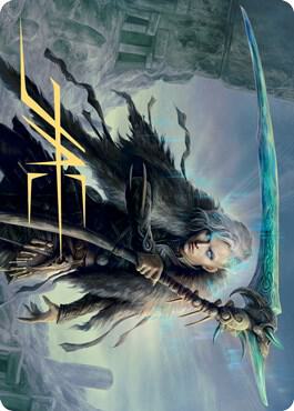 Egon, God of Death Art Card (Gold-Stamped Signature) card image