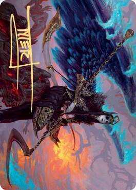 Eradicator Valkyrie Art Card (Gold-Stamped Signature) card image