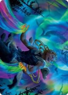 Esika, God of the Tree Art Card card image