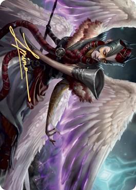 Firja, Judge of Valor Art Card (Gold-Stamped Signature) card image