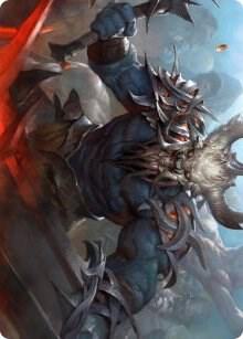 Frenzied Raider Art Card card image
