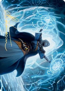 Frost Augur Art Card (Gold-Stamped Signature) card image