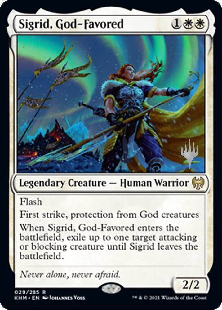 Sigrid, God-Favored card image