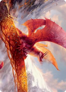 Goldspan Dragon Art Card (Gold-Stamped Signature) card image