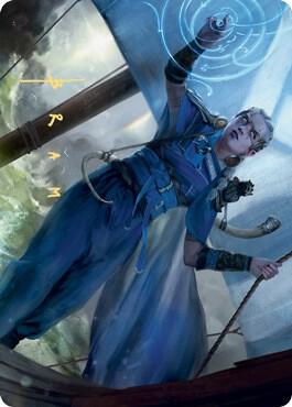Inga Rune-Eyes Art Card (Gold-Stamped Signature) card image