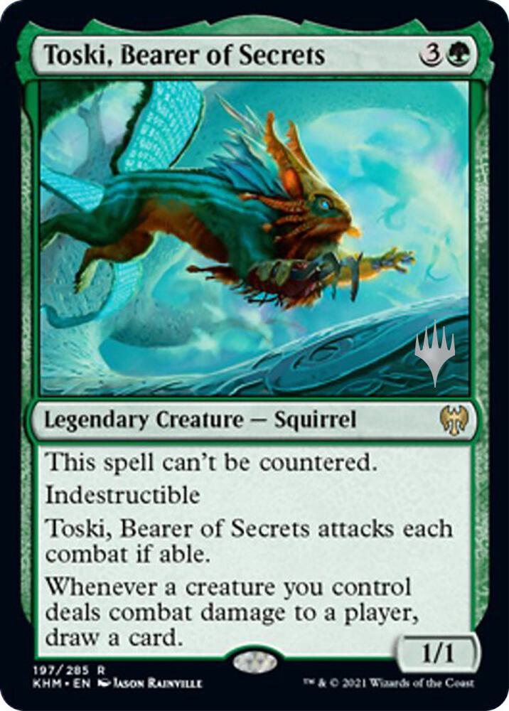 Toski, Bearer of Secrets card image