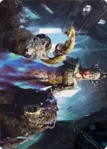 Kolvori, God of Kinship Art Card card image