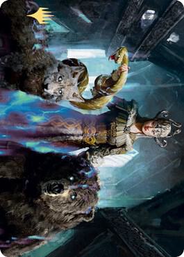 Kolvori, God of Kinship Art Card (Gold-Stamped Signature) card image