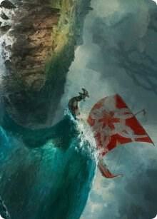Run Ashore Art Card card image