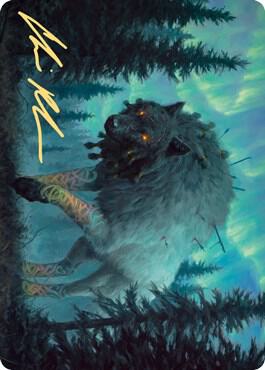Sarulf, Realm Eater Art Card (Gold-Stamped Signature) card image