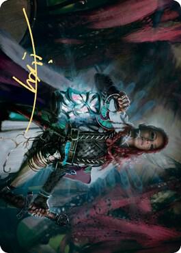 Tergrid, God of Fright Art Card (Gold-Stamped Signature) card image