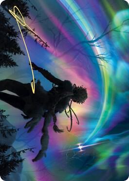 The Prismatic Bridge Art Card (Gold-Stamped Signature) card image