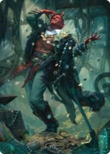 Tibalt, Cosmic Impostor Art Card card image