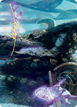 Valki, God of Lies Art Card (Gold-Stamped Signature) card image
