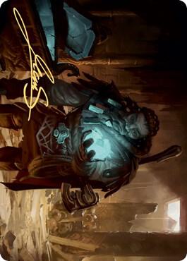 Vault Robber Art Card (Gold-Stamped Signature) card image