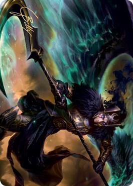 Vengeful Reaper Art Card (Gold-Stamped Signature) card image