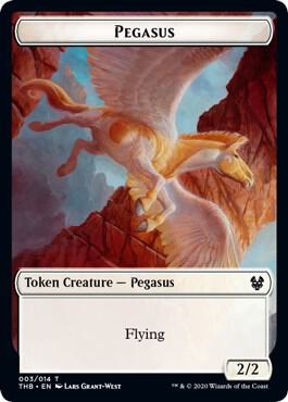 Pegasus // Shark Double-Sided Token (Challenger 2021) card image