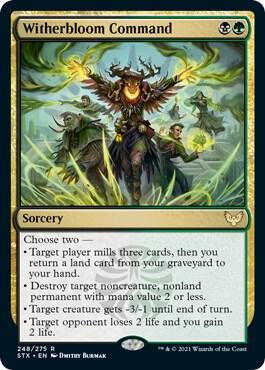 Witherbloom Command card image