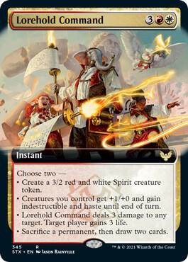 Lorehold Command (Extended Art) card image