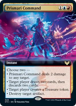 Prismari Command (Extended Art) card image