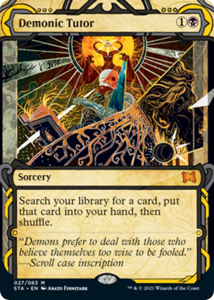 Demonic Tutor card image