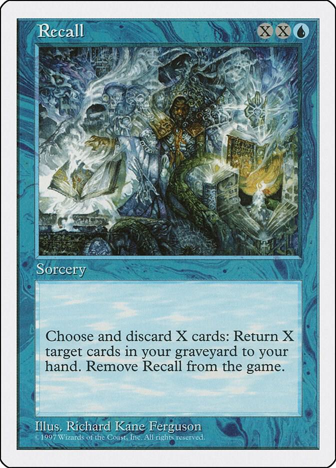 Recall card image