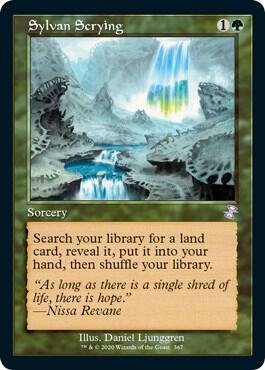 Sylvan Scrying card image