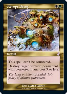 Abrupt Decay card image