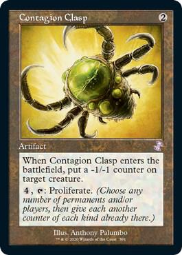 Contagion Clasp card image