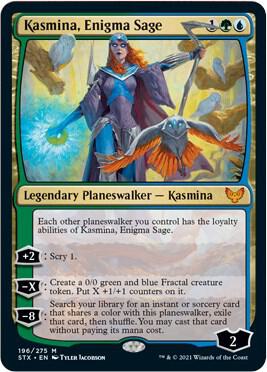 Kasmina, Enigma Sage card image