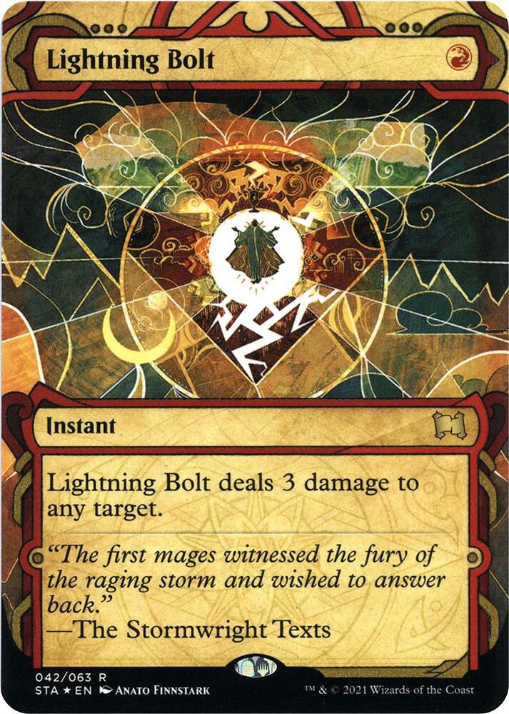 Lightning Bolt (Foil Etched) card image