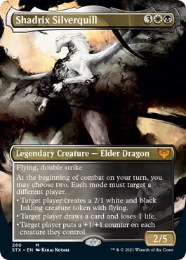 Shadrix Silverquill (Borderless) card image