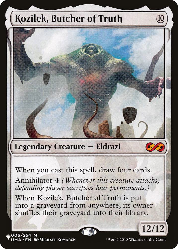 Kozilek, Butcher of Truth card image