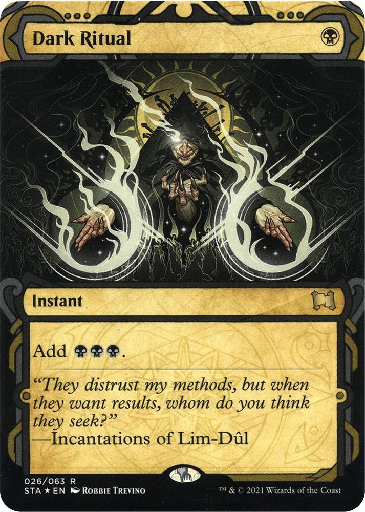 Dark Ritual (Foil Etched) card image
