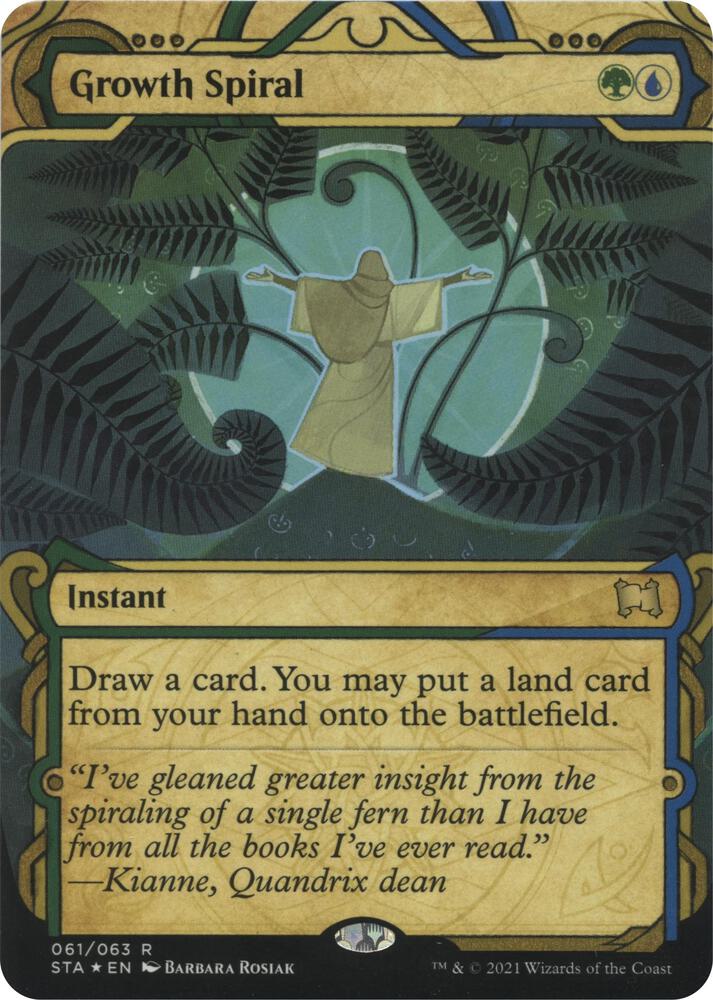 Growth Spiral (Foil Etched) card image