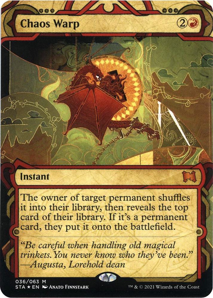 Chaos Warp (Foil Etched) card image