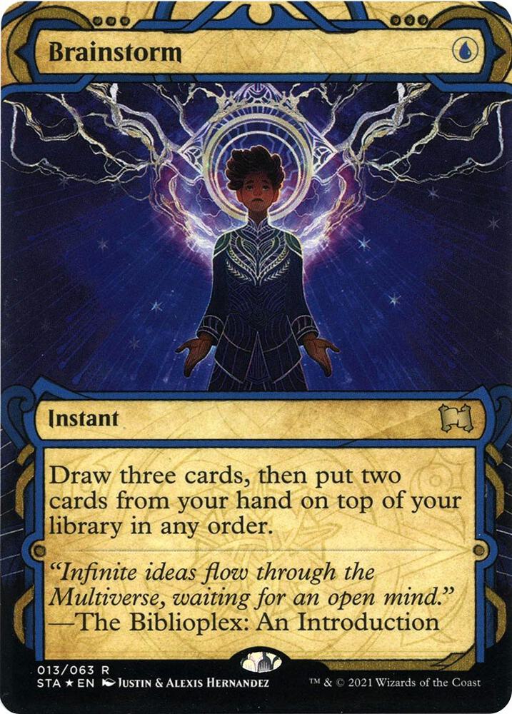 Brainstorm (Foil Etched) card image