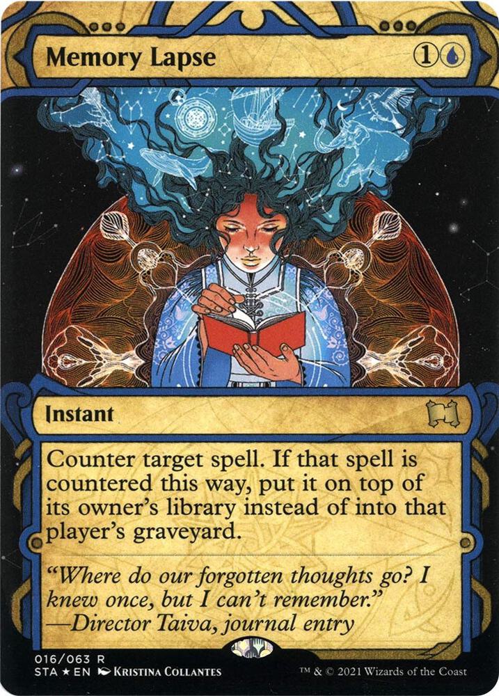 Memory Lapse (Foil Etched) card image