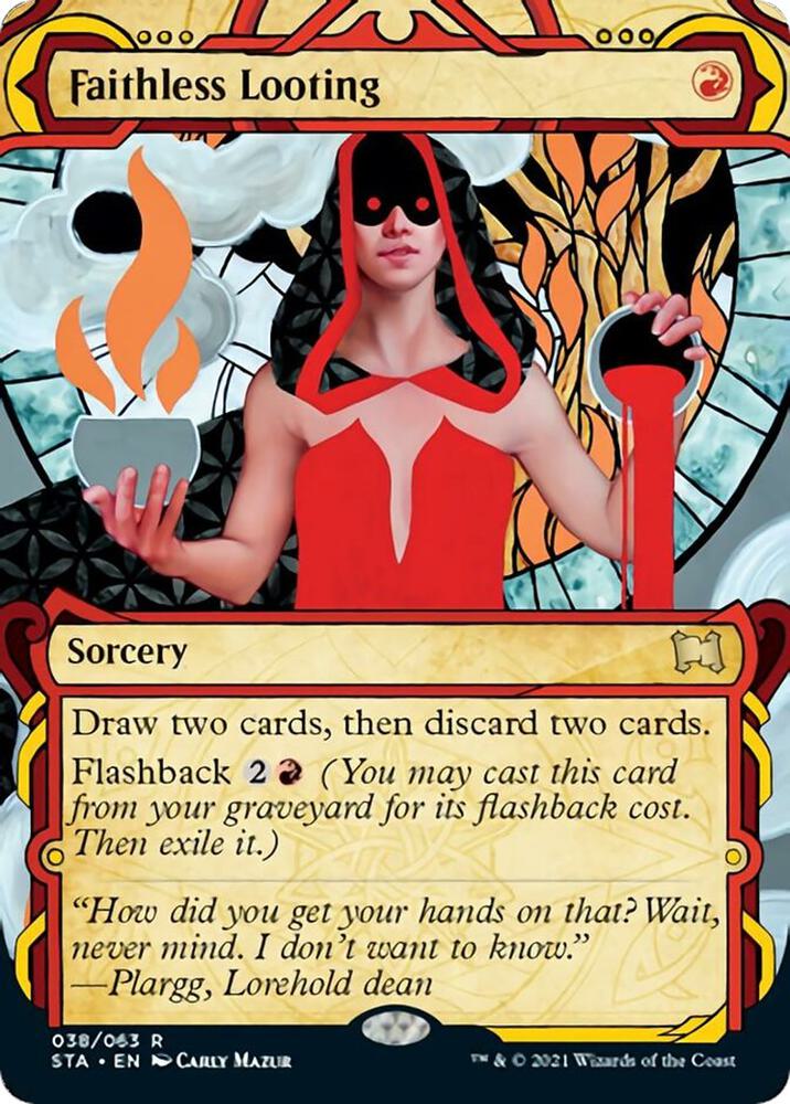 Faithless Looting card image