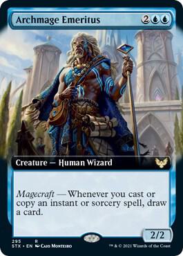 Archmage Emeritus (Extended Art) card image